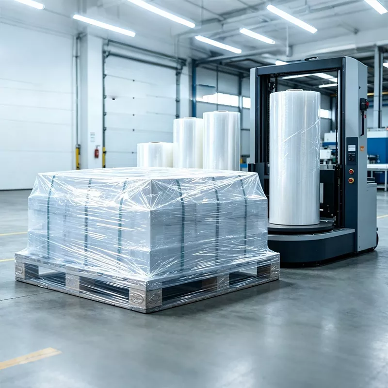 Avvolgimento elasticizzato per macchina colata