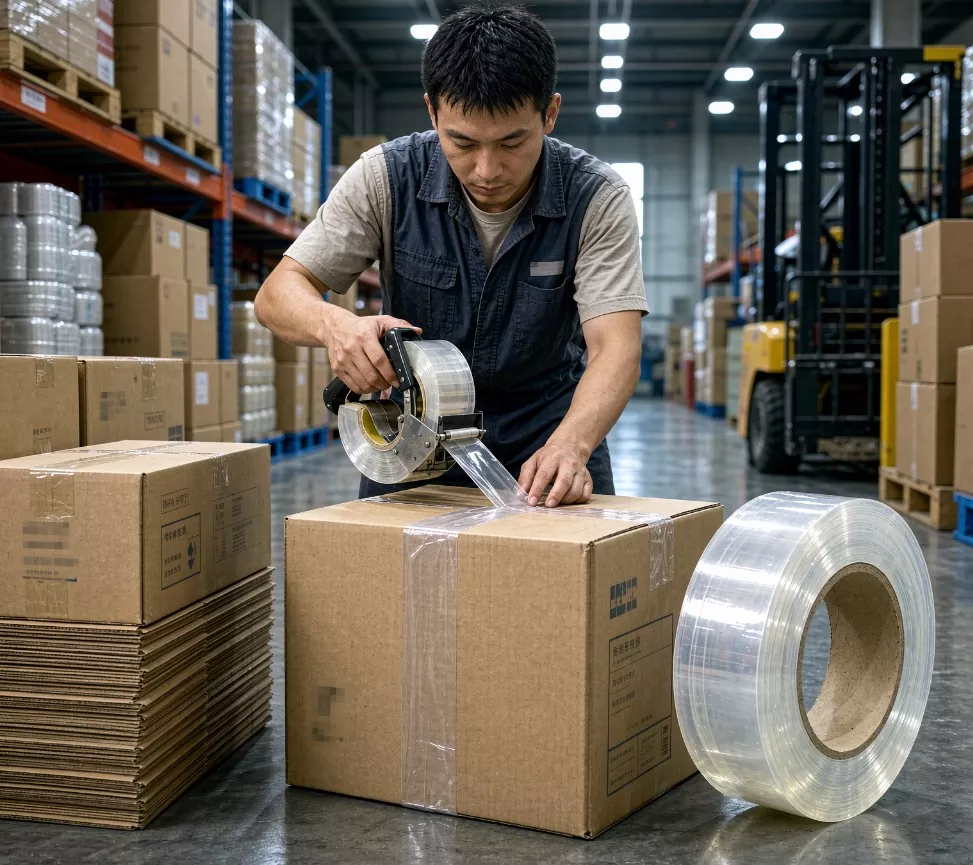 Paper based packing tapes